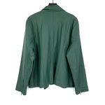 Style & Co Faux Leather Moto Jacket Hunter Green XXL Photo 8