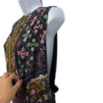 Hemant and Nandita Embroidered 100% Silk Jumpsuit Open Side & Back S Indie Boho Photo 3