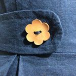 Modcloth NWT Something Sixties Cotton Linen Retro 60s Hippie Preppy Dress New Photo 6