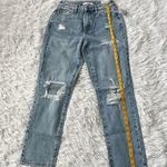 PacSun New  Women’s distressed Light Blue Mom Jeans size 24 Photo 9