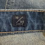 Lucky Brand Women's High Rise Drew Ankle Mom Jeans Size 10 / 30 Blue Distressed Photo 7