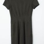 Madewell Parkline Green Pleated Short Sleeve Mini Dress Womens Size 0 Photo 0