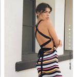 ZARA  stripe crossback knit dress NWT Photo 1