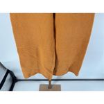 Free People Beach Women’s 100% Cotton Waffle Weave Orange Pants Size Small Photo 4