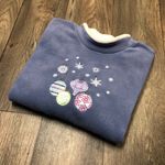 Soft Holiday Christmas Sweatshirt | Long Sleeve Shirt | Top Blue Size M Photo 0