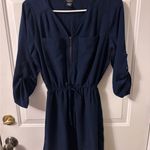 Rue 21  Dark Blue Long Sleeve Dress Photo 1