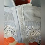 Lane Bryant Longline Lace Plunge Bra 44D Light Blue Womens Cacique Bow Padded ST Photo 3