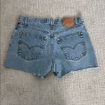 Levi's Vintage Levi’s 570 Y2K 90s high waist denim cutoff shorts Photo 5