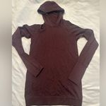 Lululemon restless hoodie size size 6 black cherry Photo 1
