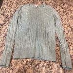 Merona  Light Green Cable Knit Sweater Photo 0