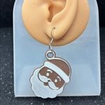 Gingerbread Santa Earrings 🍪✨ White Photo 1