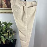 White House | Black Market  Women’s Tailored Pants Beige Size 14 Slim Ankle Pockets Photo 6