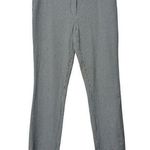 Theory Classic Skinny Pant Houndstooth Women’s Size 4 Black Ivory Crop Photo 0