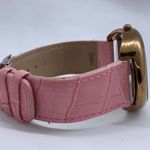 TKO ORLOGI 40mm large case rose gold tone white dial pink leather band runs Photo 4