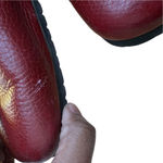 Birkenstock  Boston clogs - Red tumbled leather - Size 38 (7 - 7.5) Photo 5