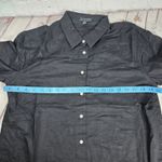 J.Crew Relaxed-fit beach shirt in linen-cotton blend Black BX614 S NIB Photo 6