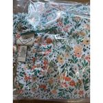 st. john's bay Women Size 2X Floral Button Down Shirt Long Sleeve Cotton Pockets Photo 9