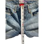 Vtg Y2K Request Distressed Rhinestone Embellish Light Wash Blue Jean 26 Dopamine Photo 6