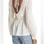 Free People  Strangers In Love Top in the color Dune NWT Photo 15