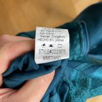 Windsor Dark Teal Blue Green Lace Backless Formal Dress Size Medium Photo 6