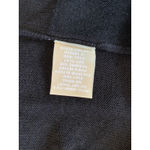 Joan Vass  Studio Cardigan Sweater Womens Medium Black‎ Minimal Closet Staple Photo 6