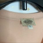 Blush Pink Long Sleeve Tulle Formal Gown Dress Photo 6