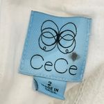 CeCe  White Eyelet Shirred Ruffled Tiered Midi Dress NWT 2 Photo 7