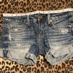 American Eagle GUC Shorts Women’s Size 2 AEO Distressed Denim Jean Shorts Photo 8