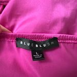 Blue Blush  Magenta Halter Bodysuit Size Large Photo 2