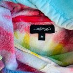 Ed Hardy Women’s  Skull Rose Tie Dye French Terry Cropped Hoodie Size M Photo 9