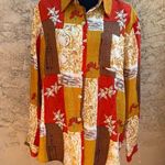 Vintage 90’s Kathy Ike Citrus & Oil Button Photo 0