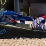 Chaco Sandal Blue an Purple line designs Photo 0
