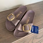 Birkenstock NWT  Madrid Hammered Big Buckle in High Shine Faded Purple Photo 1