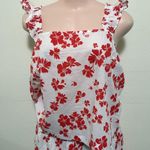 J.Crew  re-imagined NWOT Ruffle Smocked Waist Skirt & top floral set size LARGE Photo 1