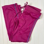 Johnny Was  Fuchsia Track Pants with Blue Trim Photo 9