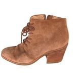 Sofft Women's Brown Suede Ankle Boots Size 10 M Lace Photo 0