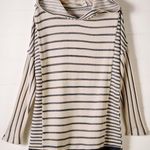 Soft Surroundings Marlow Stripe Hoodie M Photo 5