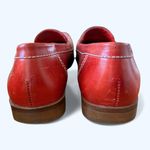 G.H. Bass & Co. Freeport Penny Loafers Red Leather Womens Size 8 M Preppy Casual Photo 10