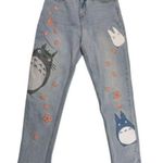 Her Universe Studio Ghibli My Neighbor Totoro Sakura Mom Jeans Anime Manga Light Junior Sz 3 Photo 0