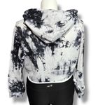 SheIn Womens Crop Top Hoodie Hooded Sweatshirt Pullover New York Tie Dye Large Photo 3