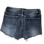 Hammer Jeans Distressed Blue Jean Shorts with Raw Hems Photo 1