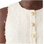 J.Crew  Pleated mini dress in textured tweed Size 4 Photo 2