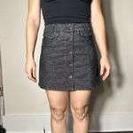 BDG Urban Outfitters  Black Black Ribbed Mini Skirt Size 6 Photo 9