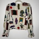 Samantha Pleet Cloud Shirt in Dreaming Print Size L Photo 4