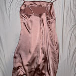 PacSun  Satin Dress Mini Pink Small Photo 2