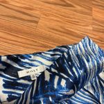 Milly  scribble print A-line midi skirt blue white size 4 Photo 3