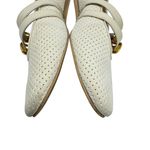 Dolce Vita Baylee Ballet Flats Bone Perforated Suede Cream Mary Jane 8 White Photo 5
