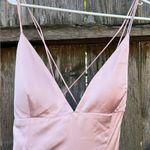 Meshki NWT Elizabeth Satin Strappy Back
Maxi Dress Dusty Pink Size Small Photo 2