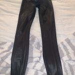 Lululemon Wonder Under Faux Leather Leggings Photo 1