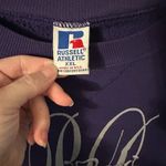 Russell Athletic Vintage Ben Davis High School Crewneck Purple XL Photo 2